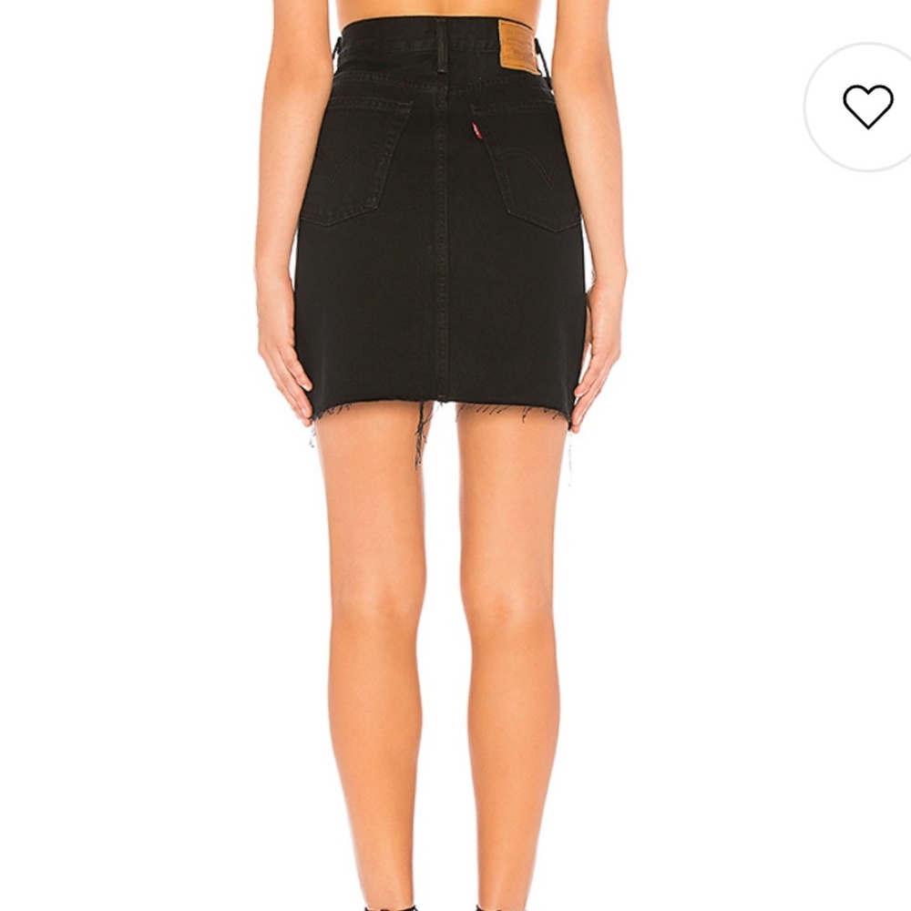 Levi's premium high rise midi skirt - Picture 4 of 7